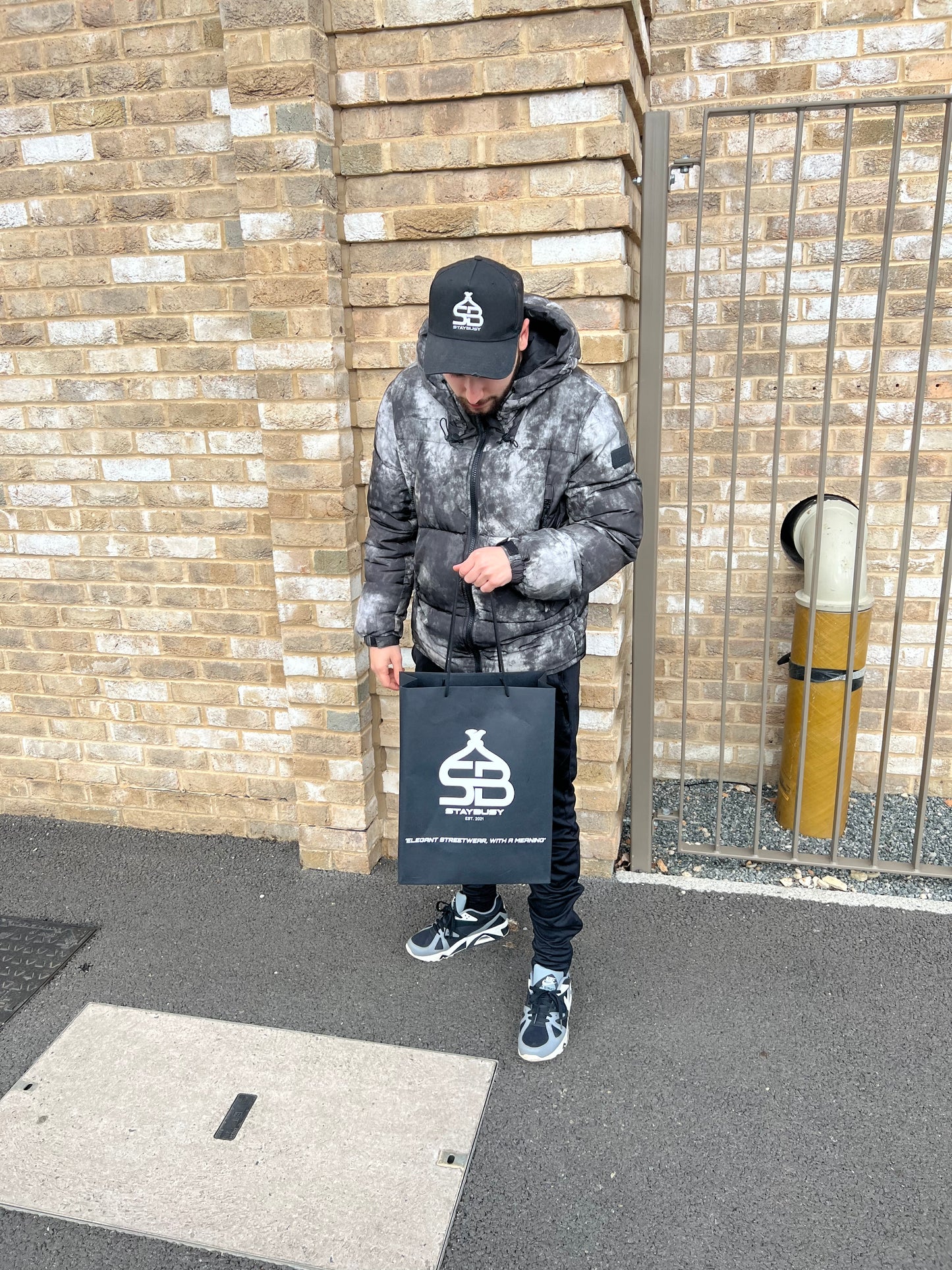 STAYBUSY “DISTRESSED” TRUCKER HAT