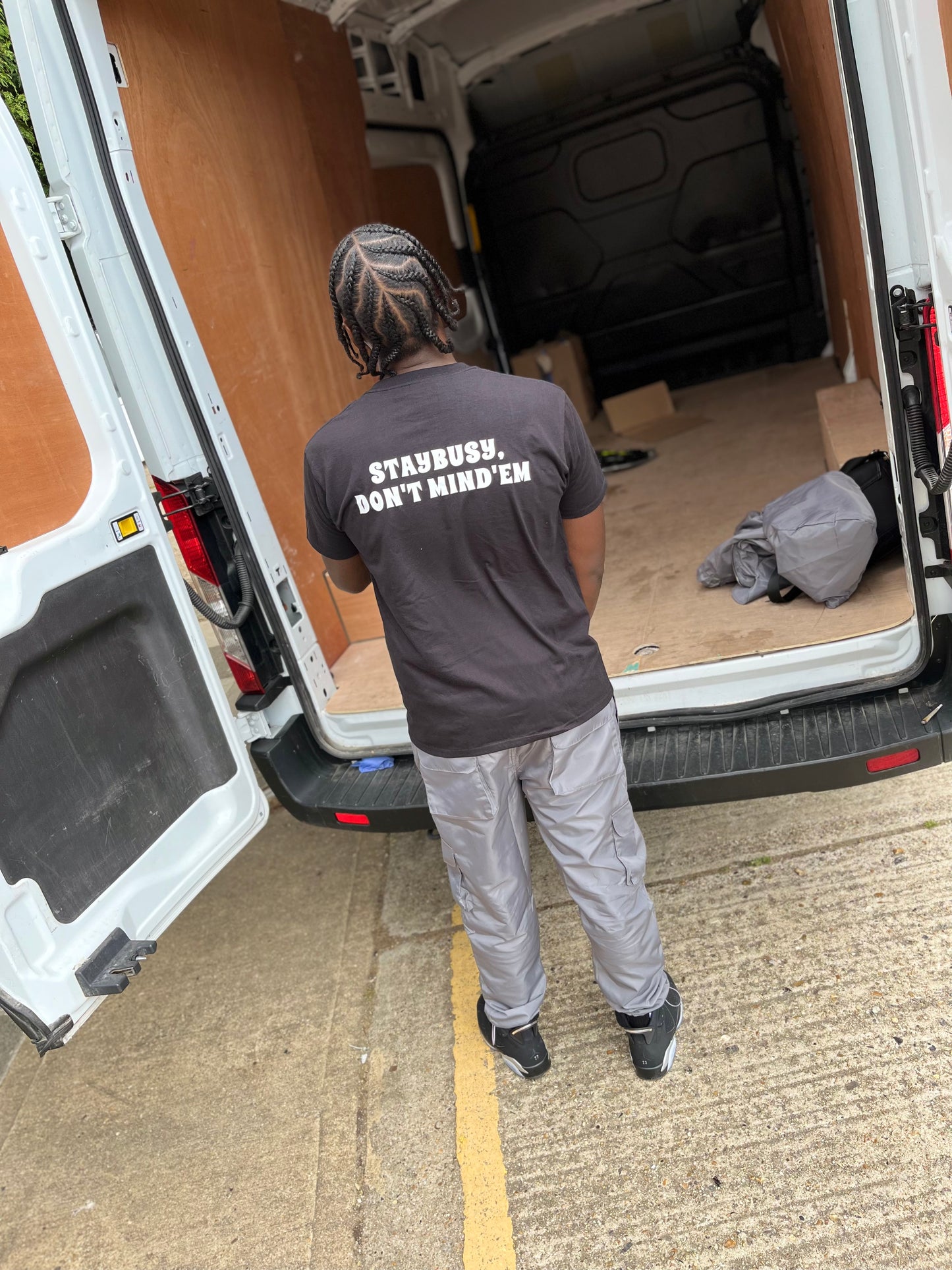 STAYBUSY “DON’T MIND’EM” T-SHIRT